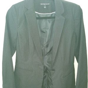 Pinstriped Blazer